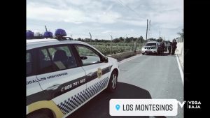 La Policía Local de los Montesinos sorprende a un hombre que intentaba acceder a un almacén agrícola