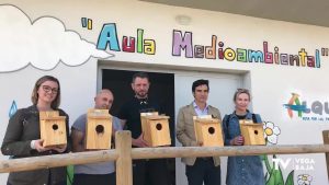 Instalación de cajas nido para la población de aves que combatan plagas de mosquitos