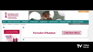La Generalitat pone a disposición de los ciudadanos un autotest virtual para detectar el coronavirus