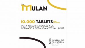 Los alumnos sin medios informáticos recibirán tablets para seguir las clases a distancia