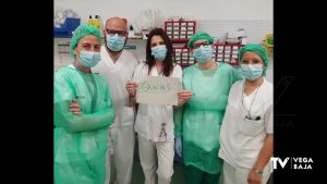 Confección solidaria de EPIs en San Bartolomé para sanitarios del Hospital Vega Baja