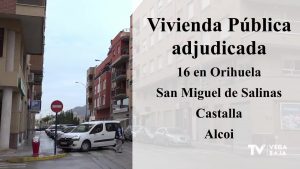 Adjudicadas 16 viviendas públicas a familias vulnerables en Orihuela