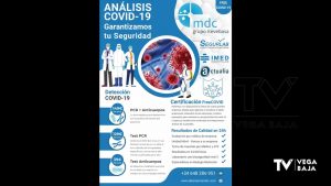 Laboratorios de la Vega Baja ofrecen su tecnología para detectar el coronavirus