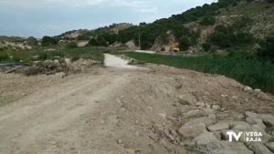 Siguen las obras de reparación en el canal del postrasvase Tajo-Segura