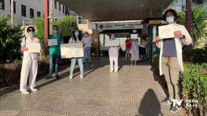 La huelga indefinida de los MIR comienza con reivindicaciones en hospitales, como en Vega Baja