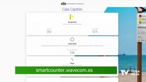 Orihuela instala en sus playas dispositivos inteligentes para contar personas y controlar el aforo