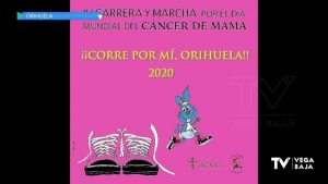 Orihuela celebra en formato virtual la Carrera y Marcha por el Día Mundial del Cáncer de Mama