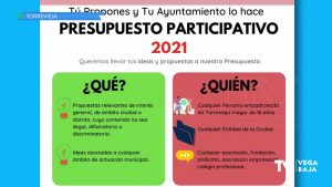 Los torrevejenses ya pueden presentar sus propuestas para los Presupuestos Participativos 2021