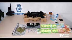 La Policía Nacional desmantela un punto de venta de drogas en Orihuela