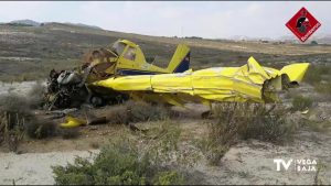 Se estrella una avioneta en Torremendo y el piloto sale por su propio pie