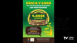 Los Montesinos lanza la campaña "Rasca y gana" para impulsar el consumo local