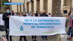 Sanidad niega "desprecios xenófobos" en el encuentro con trabajadores del Departamento de Torrevieja