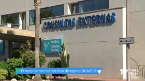 Torrevieja cierra 2020 como el hospital con menos demora quirúrgica de la Comunidad Valenciana