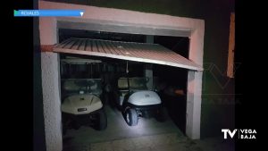 La Policía Local de Rojales evita un robo en un almacén del campo de golf La Marquesa