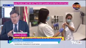 La Comunidad Valenciana administra el 14% de vacunas entre el 27 de diciembre y el 5 de enero