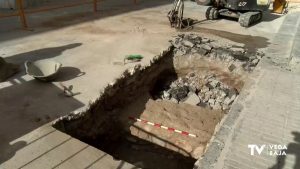 Nuevo hallazgo de un fragmento de muralla de época islámica en Orihuela