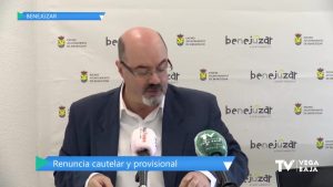 El concejal de sanidad de Benejúzar renuncia de forma "cautelar y provisional" a sus competencias