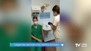 11.000 dosis de la vacuna contra el coronavirus para los centros privados de la Comunidad Valenciana