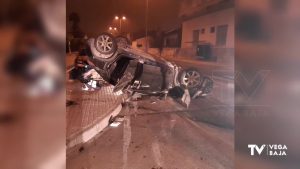 Una persecución por saltarse un control de tráfico acaba en accidente