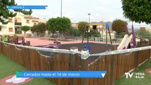 Orihuela teme brotes en los parques infantiles: permanecerán cerrados hasta el 14 de marzo