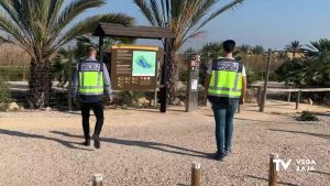 Detienen a dos hombres por robar material del Parque Natural del Hondo