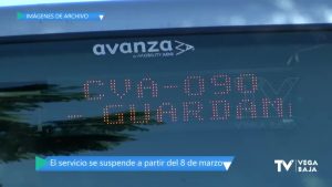 Se suspende el servicio de transporte a la UMH desde Torrevieja y Guardamar del Segura