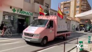 Multitudinaria manifestación en Pilar de la Horadada en contra de la ley del plurilingüismo