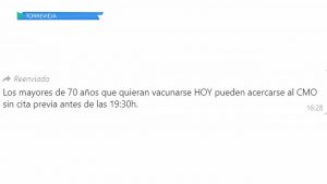 Un "bulo", contradicciones y dosis que sobran: cronología de una vacunación agitada en Torrevieja