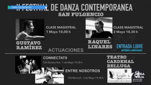 Dos bailarines muy vinculados a San Fulgencio, protagonistas del II Festival de Danza Contemporánea