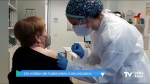 El 50% de personas entre 70 y 79 años ya están vacunadas con una dosis en la Comunidad Valenciana