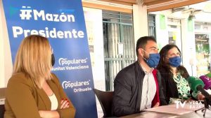 El PP de la Vega Baja apoya a Carlos Mazón en su carrera por la Generalitat