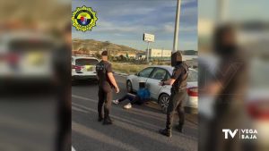 Una persecución de película que empieza en Albatera y acaba en Hondón de las Nieves