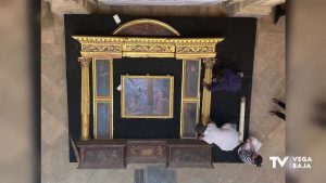 Aparece un retablo del siglo XVI entre los fondos del Museo de Arte Sacro de Orihuela y la Catedral