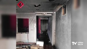 Incendio en un edificio abandonado de San Fulgencio