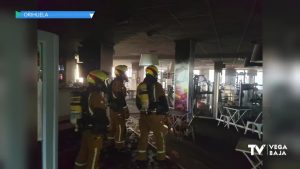 Incendio en un gimnasio de Playa Flamenca