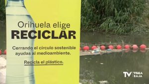 Orihuela impulsa el reciclaje de plásticos para evitar que acaben en el río