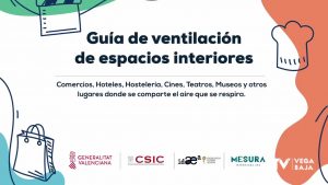 La Comunidad Valenciana reparte una guía de ventilación para espacios cerrados