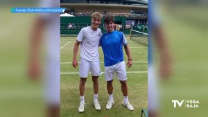 El tenista almoradidense Alejandro Manzanera triunfa en Wimbledon