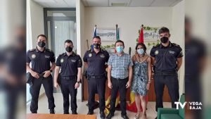 Tres agentes de Benijófar se incorporan al cuerpo policial de San Miguel de Salinas