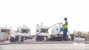 Trabajando en la calle con temperaturas que rozan los 40 grados