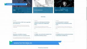 El ayuntamiento de Torrevieja estrena nueva página web
