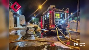 Se incendia un almacén de electrodomésticos en Benejúzar