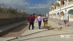 San Isidro acondiciona la calle Juan Carlos I para resolver el problema de inundaciones