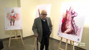 La exposición de la Batalla de Bonanza suma seis láminas del artista oriolano Alfonso Ortuño