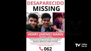 Tres años sin noticias de Henry Alejandro Jiménez