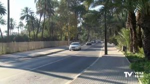 Un "ecobulevard" para entrar a Orihuela por la avenida Doctor García Rogel y el palmeral