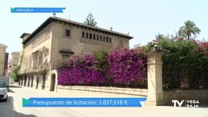 El ayuntamiento de Orihuela saca a licitación las obras del Palacio de Rubalcava
