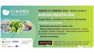 Jornadad de Networking ‘Agroalimentación, Seguridad, Calidad y Nuevos Alimentos