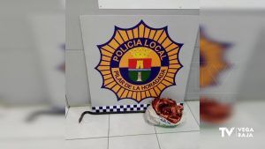 La Policía Local de Pilar de la Horadada localiza a dos personas con 14 kilos de cobre