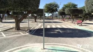 Vandalismo en un parque infantil de educación vial de Redován